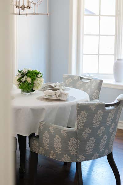  Beach Style Country House Dining Room. Ranch Home by Yvonne Design Studio.