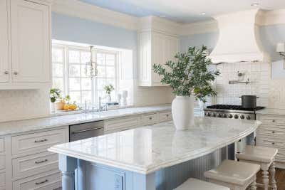  Coastal Country House Kitchen. Ranch Home by Yvonne Design Studio.