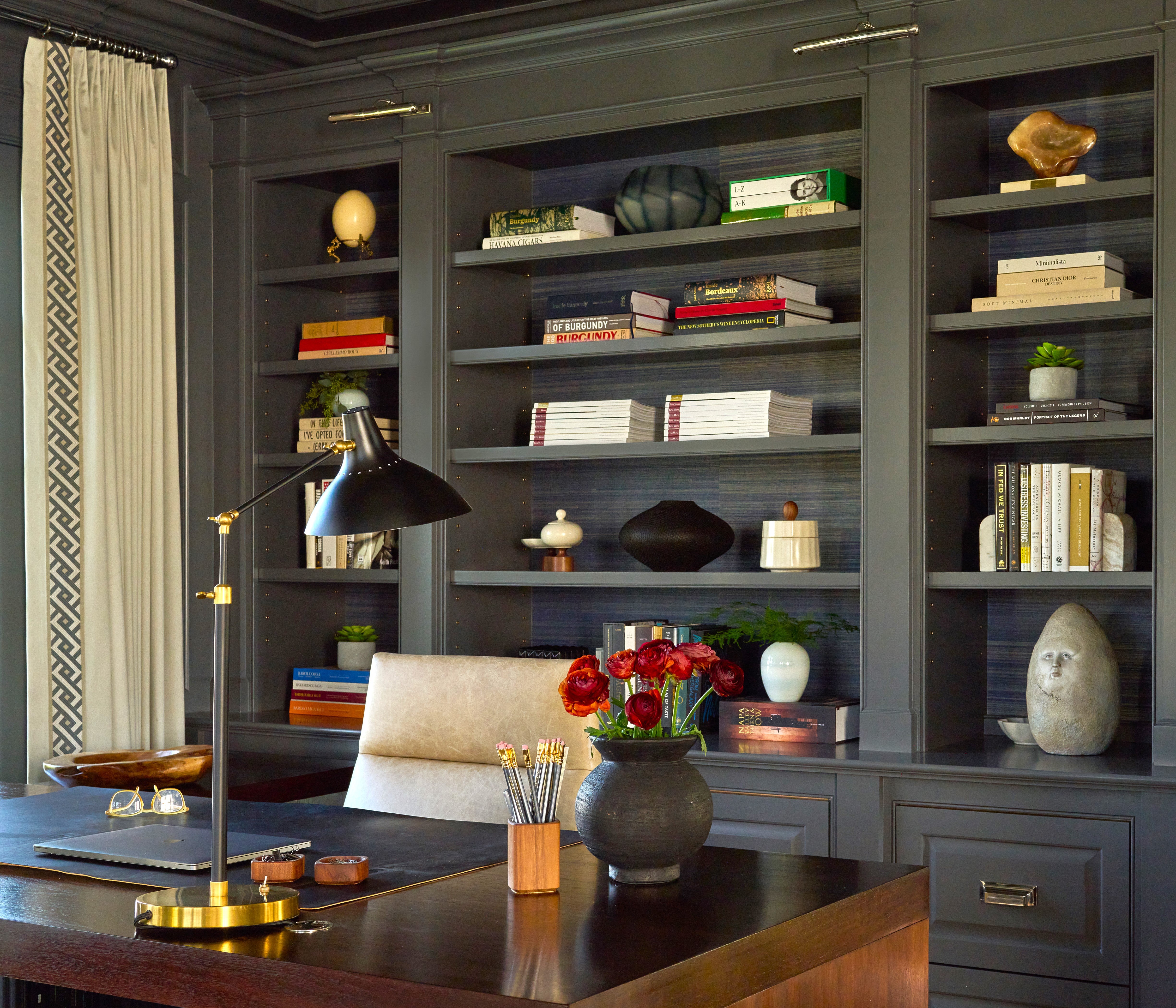 Hollywood Regency Office and Study