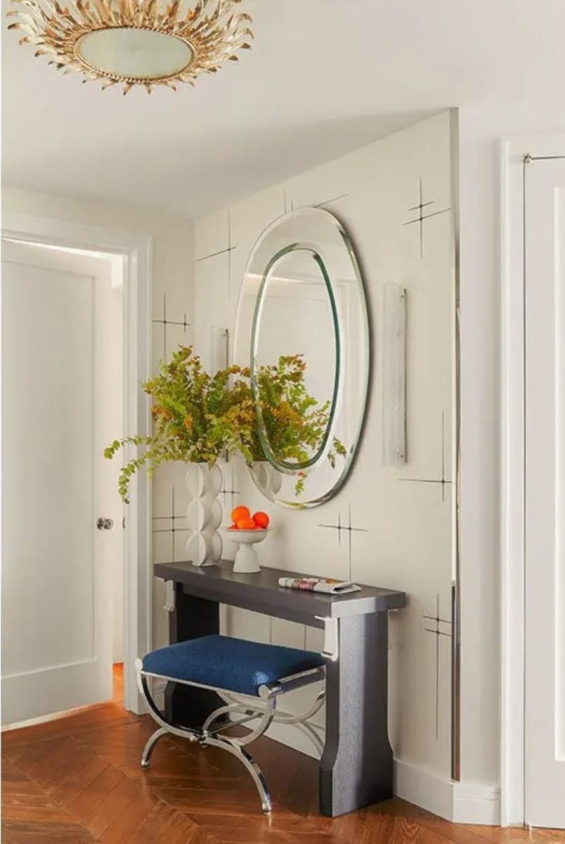 Mid-Century Modern Entry and Hall