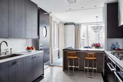  Scandinavian Kitchen. Central Park West  by Roughan Interiors.