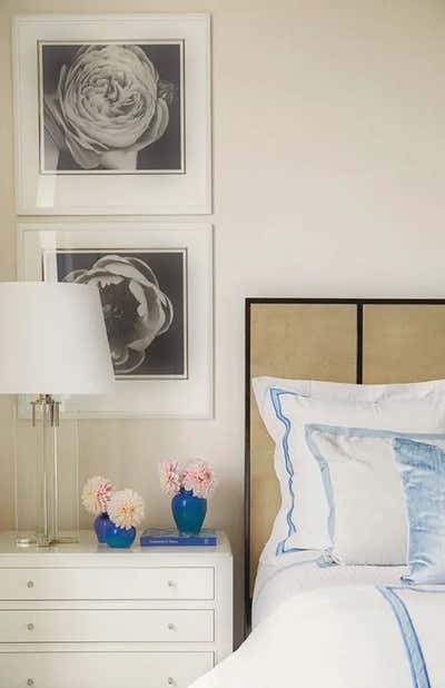  Scandinavian Apartment Bedroom. Central Park West  by Roughan Interiors.