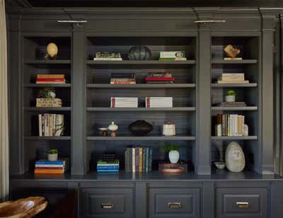  Mid-Century Modern Office and Study. Central Office by Roughan Interiors.