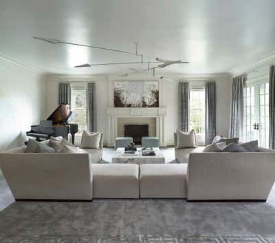  Minimalist Living Room. Contemporary Georgian by Douglas Graneto Design.