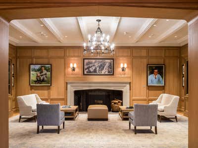  Traditional Lobby and Reception. Quaker Ridge Golf Club by Douglas Graneto Design.