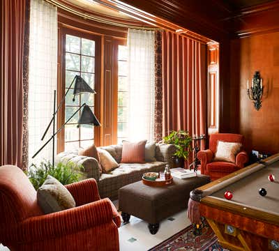 English Country Bar and Game Room. Stately Manor by Douglas Graneto Design.