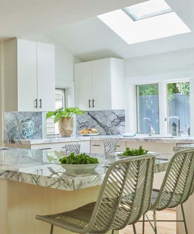  Transitional Family Home Kitchen. Colorful Colonial by Douglas Graneto Design.