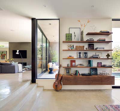  Mid-Century Modern Living Room. Mar Vista by Jen Samson Design.