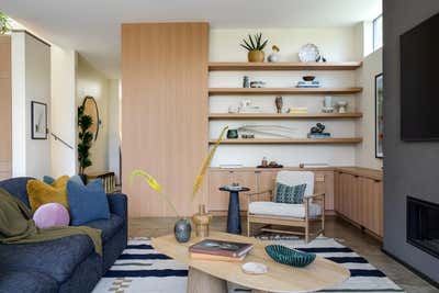  Mid-Century Modern Minimalist Living Room. Mar Vista by Jen Samson Design.