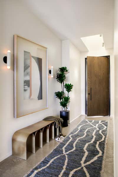  Maximalist Family Home Entry and Hall. Mar Vista by Jen Samson Design.