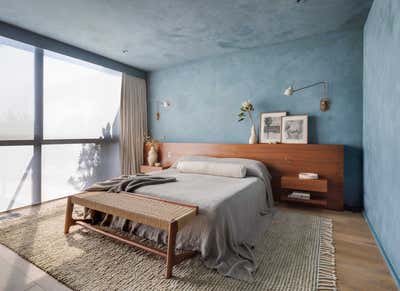  Bohemian Family Home Bedroom. Mar Vista by Jen Samson Design.