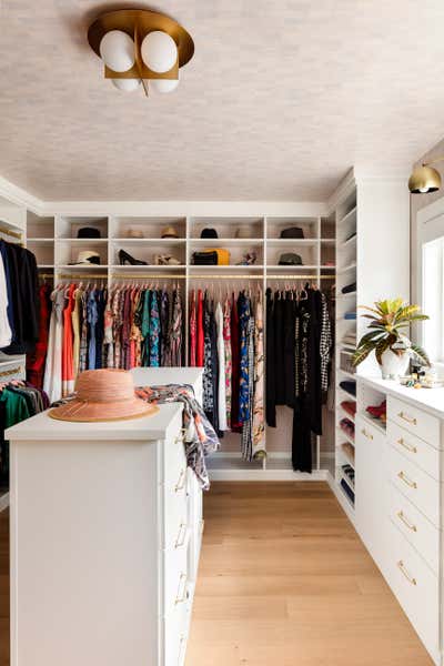  Eclectic Mid-Century Modern Family Home Storage Room and Closet. Midcentury Modern Remodel by The Residency Bureau.