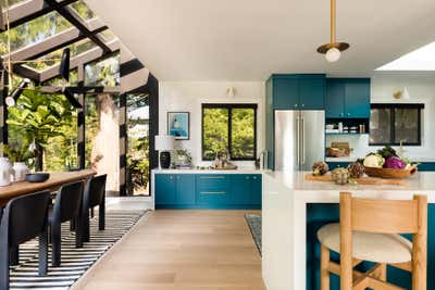  Maximalist Family Home Kitchen. Midcentury Modern Remodel by The Residency Bureau.