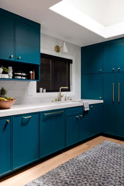 Eclectic Kitchen. Midcentury Modern Remodel by The Residency Bureau.