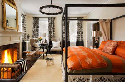  Maximalist Country House Bedroom. Vermont Country Estate by Favreau Design.
