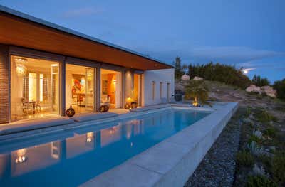  Modern Vacation Home Exterior. Wine Country Estate by Favreau Design.