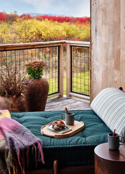  Country Hotel Patio and Deck. Wildflower Farms by Ward and Gray.