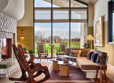  Eclectic Hotel Lobby and Reception. Wildflower Farms by Ward and Gray.