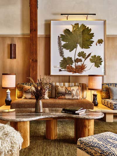  Eclectic Hotel Lobby and Reception. Wildflower Farms by Ward and Gray.