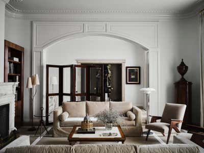  Art Deco Family Home Living Room. Barcelona Estate by CARLOS DAVID.