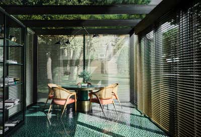  Modern Office and Study. Barcelona Glass Pavilion  by CARLOS DAVID.