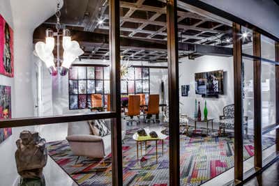  Maximalist Mixed Use Meeting Room. The Favreaulous Factory by Favreau Design.