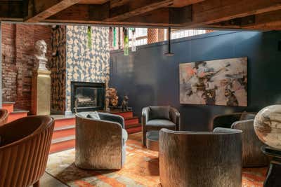  Maximalist Living Room. North End Loft by Favreau Design.