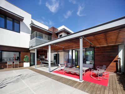  Modern Minimalist Family Home Exterior. Ricks Circle by Mary Anne Smiley Interiors LLC.