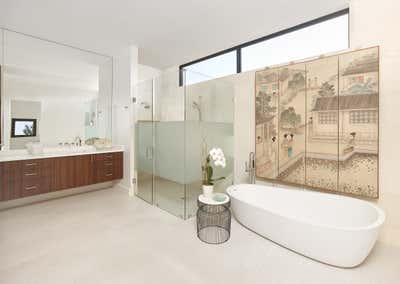  Mid-Century Modern Family Home Bathroom. Ricks Circle by Mary Anne Smiley Interiors LLC.