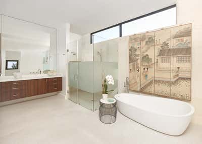  Contemporary Family Home Bathroom. Ricks Circle by Mary Anne Smiley Interiors LLC.