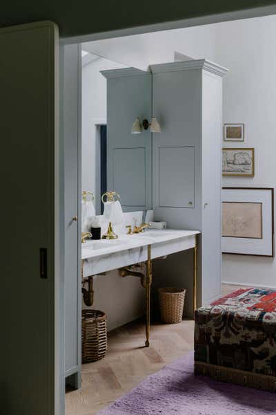  Bohemian Modern Country House Bathroom. Connecticut Country house  by Jae Joo Designs.