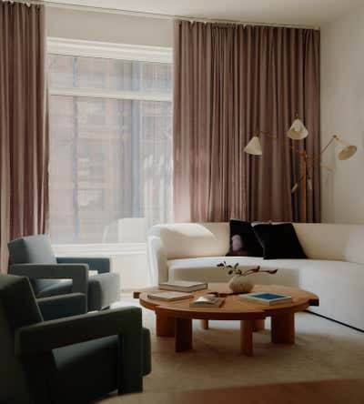  Modern Family Home Living Room. Tribeca Pied-à-Terre by Jae Joo Designs.