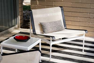  Mid-Century Modern Vacation Home Patio and Deck. Palm Springs Pad by Jon Andersen Interiors.