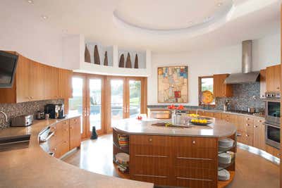  Mid-Century Modern Family Home Kitchen. Tyler Lake House by Mary Anne Smiley Interiors LLC.