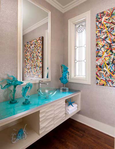  Contemporary Bathroom. Strait Lane by Mary Anne Smiley Interiors LLC.