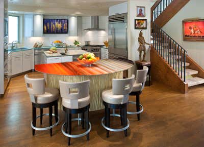  Contemporary Vacation Home Kitchen. Vail Getaway  by Mary Anne Smiley Interiors LLC.