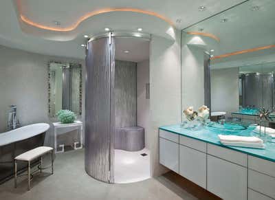  Contemporary Vacation Home Bathroom. Vail Getaway  by Mary Anne Smiley Interiors LLC.