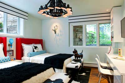  Transitional Vacation Home Children's Room. Vail Getaway  by Mary Anne Smiley Interiors LLC.
