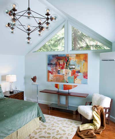  Modern Vacation Home Bedroom. Vail Getaway  by Mary Anne Smiley Interiors LLC.