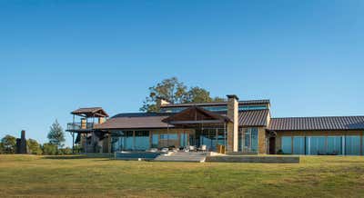  Western Southwestern Country House Exterior. Modern Frontier by Mary Anne Smiley Interiors LLC.