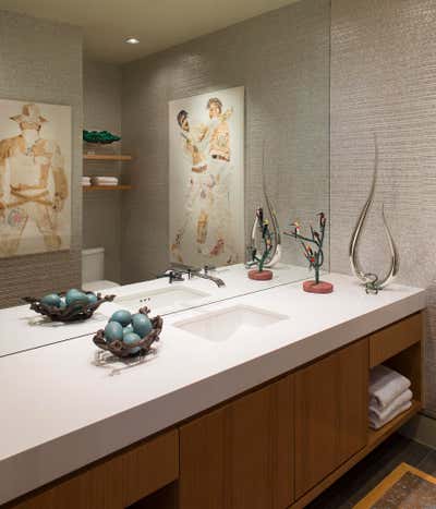  Southwestern Bathroom. Modern Frontier by Mary Anne Smiley Interiors LLC.