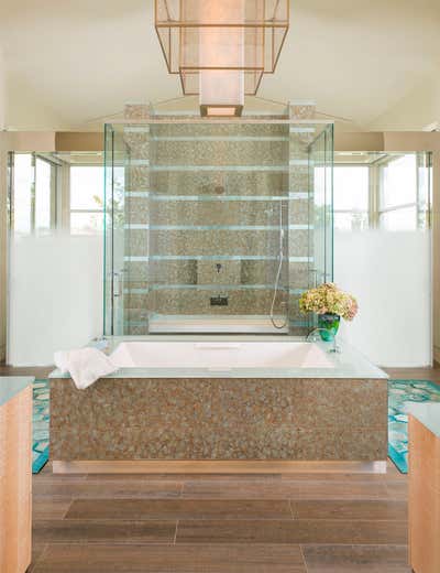  Southwestern Country House Bathroom. Modern Frontier by Mary Anne Smiley Interiors LLC.