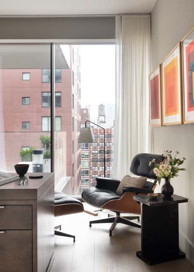  Modern Apartment Office and Study. Lower East Side by Lewis Birks LLC.
