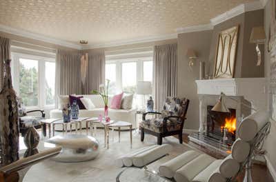 Eclectic Maximalist Living Room. Deco Redux by Favreau Design.