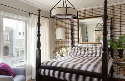  Maximalist Apartment Bedroom. Deco Redux by Favreau Design.