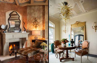  Maximalist Eclectic Family Home Living Room. New Classic by Favreau Design.