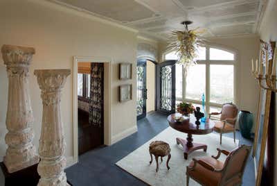  Eclectic Family Home Entry and Hall. New Classic by Favreau Design.