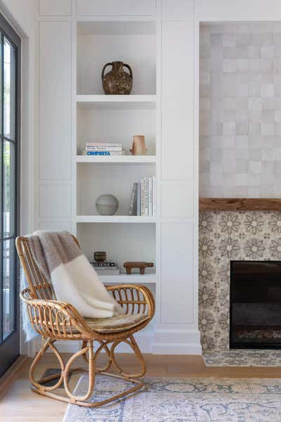  Craftsman Living Room. Midcentury Craftsman by Anja Michals Design.