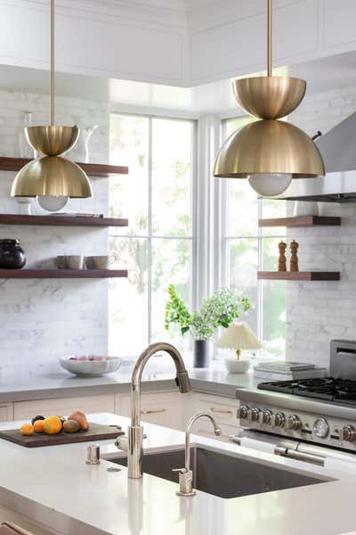  Modern Family Home Kitchen. Midcentury Craftsman by Anja Michals Design.