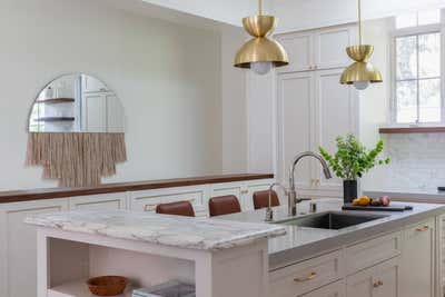  Contemporary Family Home Kitchen. Midcentury Craftsman by Anja Michals Design.